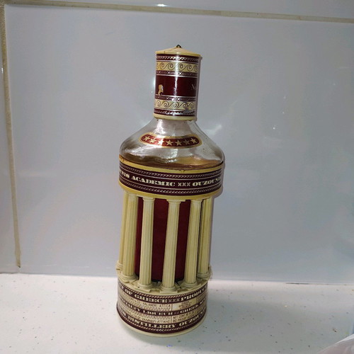 Ouzounis bottle used, rare from 1974