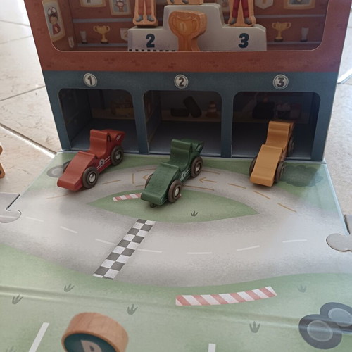 Little Dutch Racing Track Playset like new