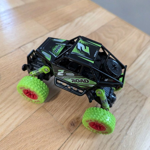 Large monster trucks like new, all together