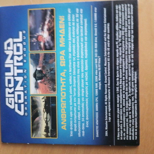 Ground Control Operation Exodus PC new strategy game