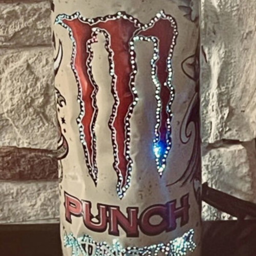 Monster LED lamp with IR remote and color change