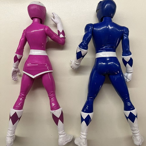 Mighty Morphin Power Rangers Hasbro figures like new, set of two