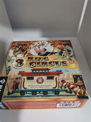Επιτραπέζιο 3 Ring Circus καινούργιο με θήκες premium