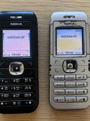 Nokia 6030 τηλέφωνα μεταχειρισμένα, πακέτο 2, πλήρως λειτουργικά