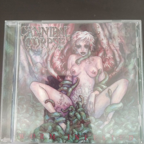 Cannibal Corpse Worm Infested CD like new, limited edition