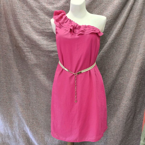 DKNY genuine cocktail summer dress size S pink like new