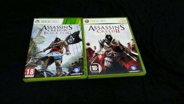  Assassin's Creed 2 & 4 Xbox 360