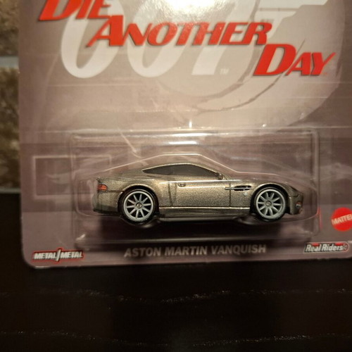 James Bond Aston Martin Vanquish Hot Wheels Premium καινούργιο