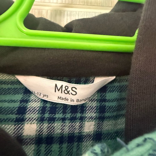Checked shirts for boys 11-12 years like new, set of 3