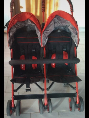 Καρότσι διδύμων Easy Go Duo Comfort μεταχειρισμένο
