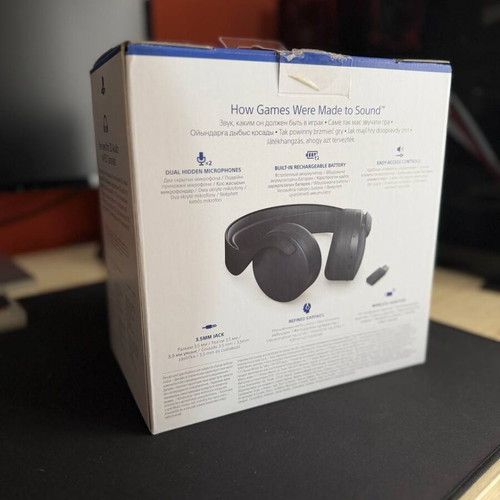 Sony Pulse 3D PS5 Wireless Midnight Black Gaming Headset new