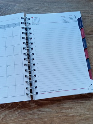 2025 Diary A5 Size New