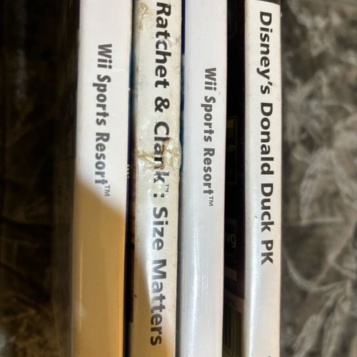PS2 και Wii games μεταχειρισμένα, μη λειτουργικά, με γρατσουνιές