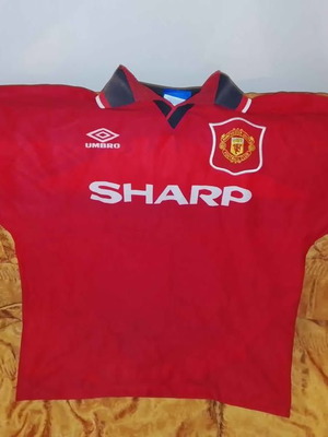 Manchester United Vintage Football Jersey 1994-1996 Large used