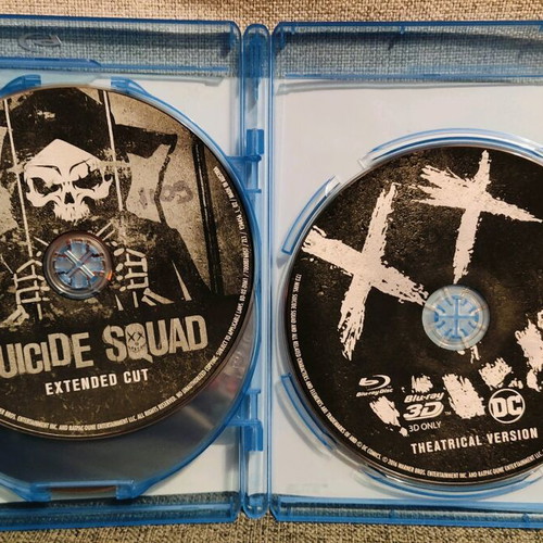 Suicide Squad Special Edition Blu-ray used with Greek subtitles