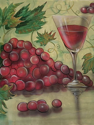 Handmade canvas painting