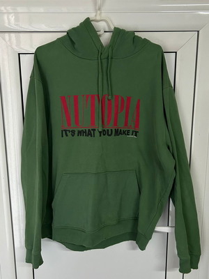 Allsaints Ninety Pullover sweatshirt size Medium like new, green with distressed details