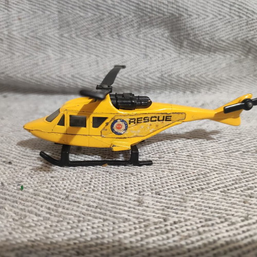 Lesney Rescue Helicopter 12 cm used, collectible 70s