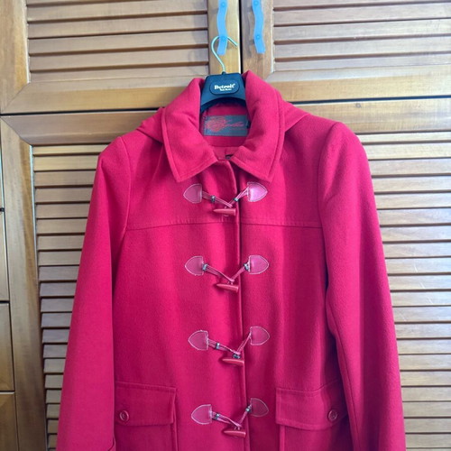 Montgomery coat new red wool without tag