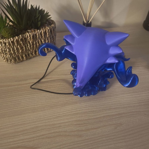 Pokemon Haunter LED lamp 3D printed, like new