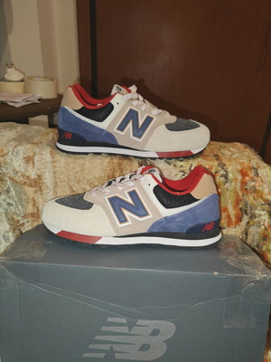 New Balance 574 athletic shoes new, size 37, multicolor
