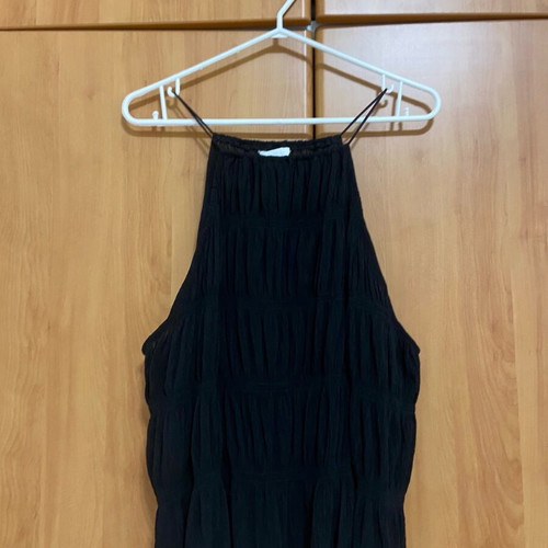 H&M black evening blouse new, size XL