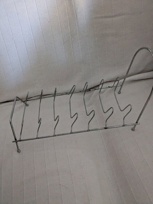 Dish rack used, 7-position drying stand