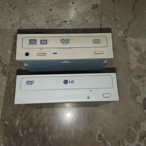DVD-ROM and DVD-RW drives used