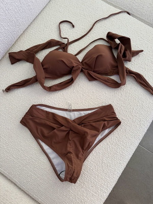 Swimwear brand new, brown, size S