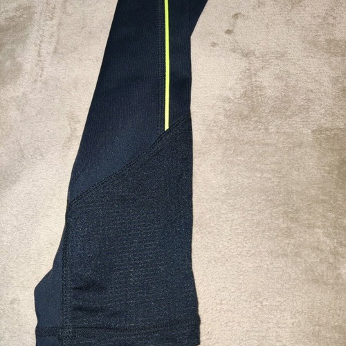 TU sportswear tracksuit new, size M, black with light green stripes