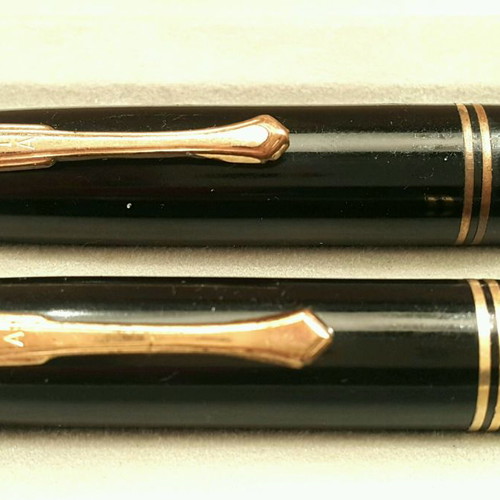 Set of 2 Osmia - Faber - Castell pens used, vintage collectible