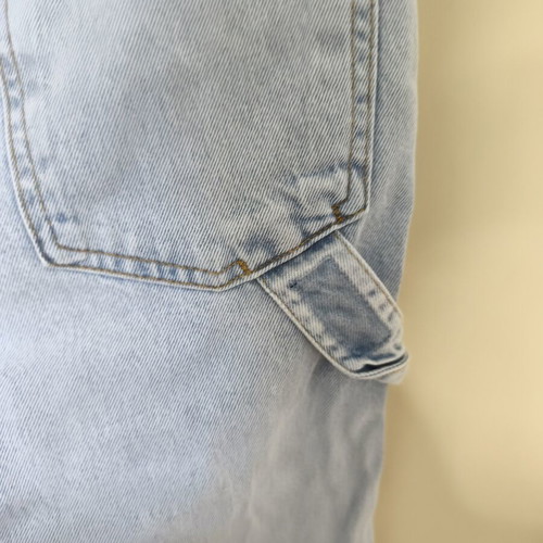 Lightwash denim jogger pants used, size L