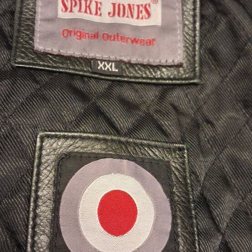Leather jacket Spike Jones XXL like new, black