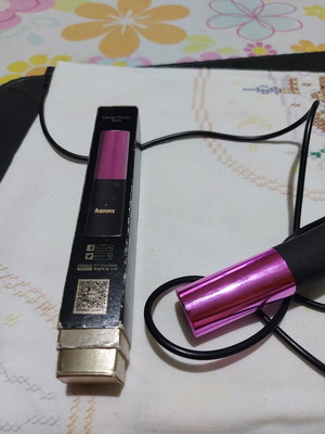 Remax external battery used