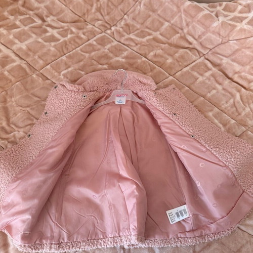 Mayoral pink coat like new, unworn for 5 years old