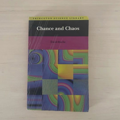 Chance and Chaos by David Ruelle Princeton Science Library book like new