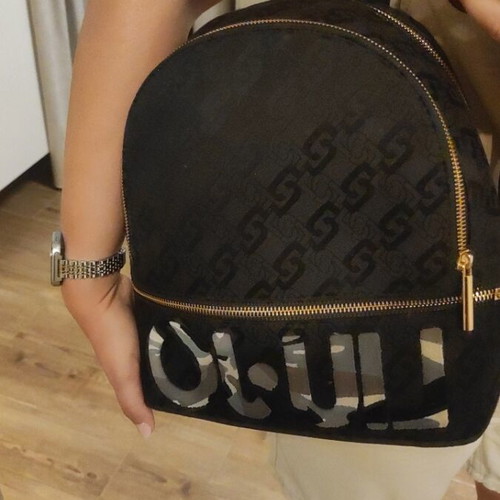 Liu Jo backpack black with gold details, like new