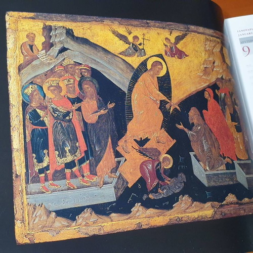 2006 calendar with icons of Greeks of Venice 14th-18th century in excellent condition
