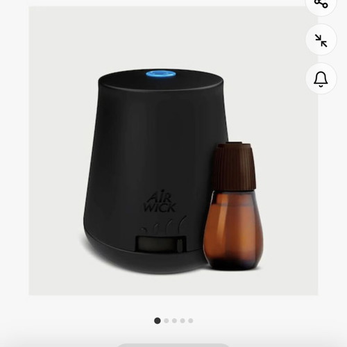 Air Wick electric room fragrance device black like new