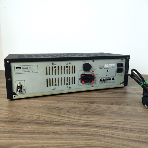 Sansui B1000 Vintage Stereo Power Amplifier used, made in Japan