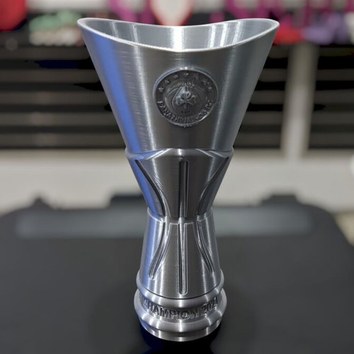 Euroleague Trophy 2024 Panathinaikos Made-to-Order Silver Silk PLA