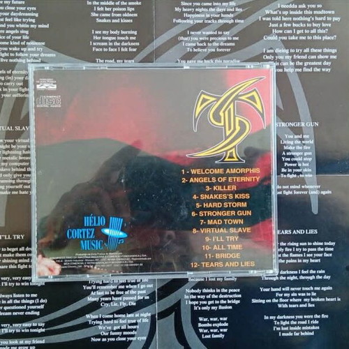 Tropa de Shock Angels Of Eternity CD used, heavy metal from Brazil