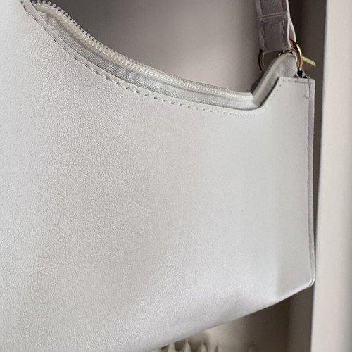 Shein white shoulder bag used with small stain