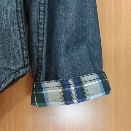 X-Three men's denim shirt like new, blue, size L