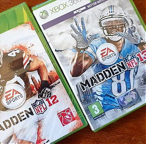 MADDEN NFL 11' & 12' & 13' - XBOX 360