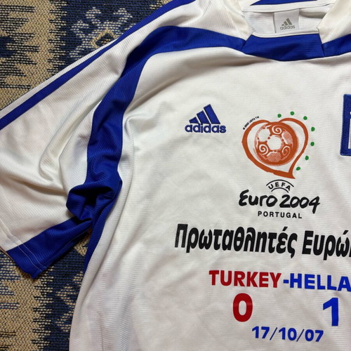 Greece National Team Kit adidas 2005 like new, size Large