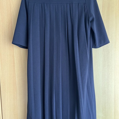 Lacoste summer cotton dress, blue, size S
