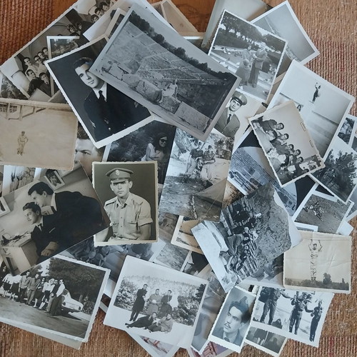 Large lot of black and white photos 1930-1970