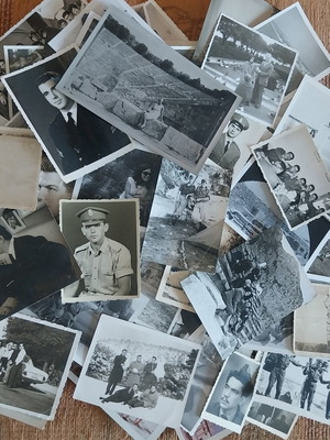 Large lot of black and white photos 1930-1970