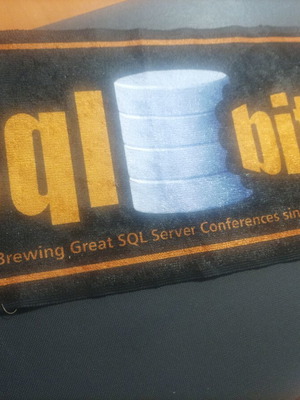 Commemorative collectible from Microsoft Data Conference 2007